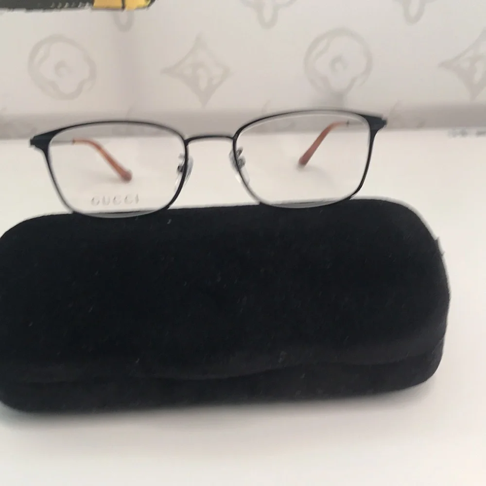 New Authentic Gucci GG0579OK 001 Eyeglasses – Classic Black Frame